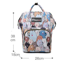 Load image into Gallery viewer, Babymoon Mother Diaper Bag Lightweight Multifunctional Travel Unisex Diaper Backpack - Multi Bear