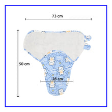 Load image into Gallery viewer, Babymoon Cotton Baby Swaddle | Wrapping Blanket | Baby Sleeping Wrap | New-Born Swaddle Wrap | 0-3Months | Bear