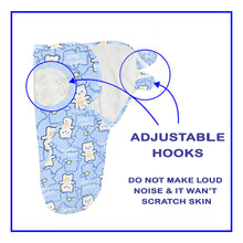 Load image into Gallery viewer, Babymoon Cotton Baby Swaddle | Wrapping Blanket | Baby Sleeping Wrap | New-Born Swaddle Wrap | 0-3Months | Bear