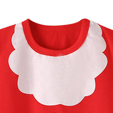 Load image into Gallery viewer, Babymoon Baby Christmas Romper | Baby Photoshoot Props Costumes | 9-12 months | Red
