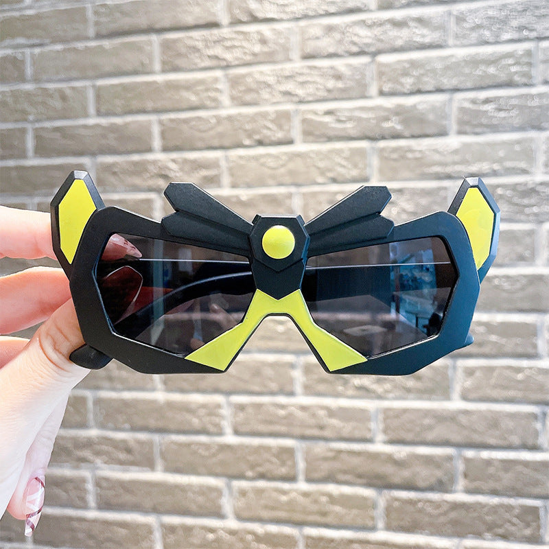 Babymoon Action Baby Boys Unisex Kids Sunglasses for Boys With Case Black