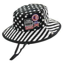 Load image into Gallery viewer, Babymoon Jazz Baby Summer Kids Cap with String | 2-6 Years | Black