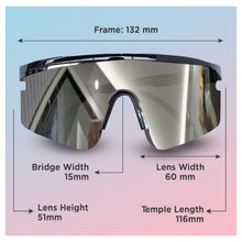 Load image into Gallery viewer, Babymoon Stylish Boys Girls Sports Kids Sunglasses Goggles with Case | Black