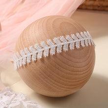 Load image into Gallery viewer, Babymoon Set of 2 | Net Lace Romper & Hairband | Baby Photoshoot Props Costumes | 0-1 Month