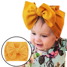 Load image into Gallery viewer, Babymoon Kids Girls Textured Bow Hairband | Baby Headband | Hair Accessories