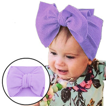 Load image into Gallery viewer, Babymoon Kids Girls Textured Bow Hairband | Baby Headband | Hair Accessories