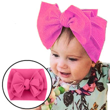 Load image into Gallery viewer, Babymoon Kids Girls Textured Bow Hairband | Baby Headband | Hair Accessories
