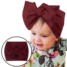 Load image into Gallery viewer, Babymoon Kids Girls Textured Bow Hairband | Baby Headband | Hair Accessories