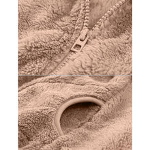 Load image into Gallery viewer, Babymoon Winter Baby Boys & Girls Sweater Kids Jacket Zipper Cardigan | Lightbrown