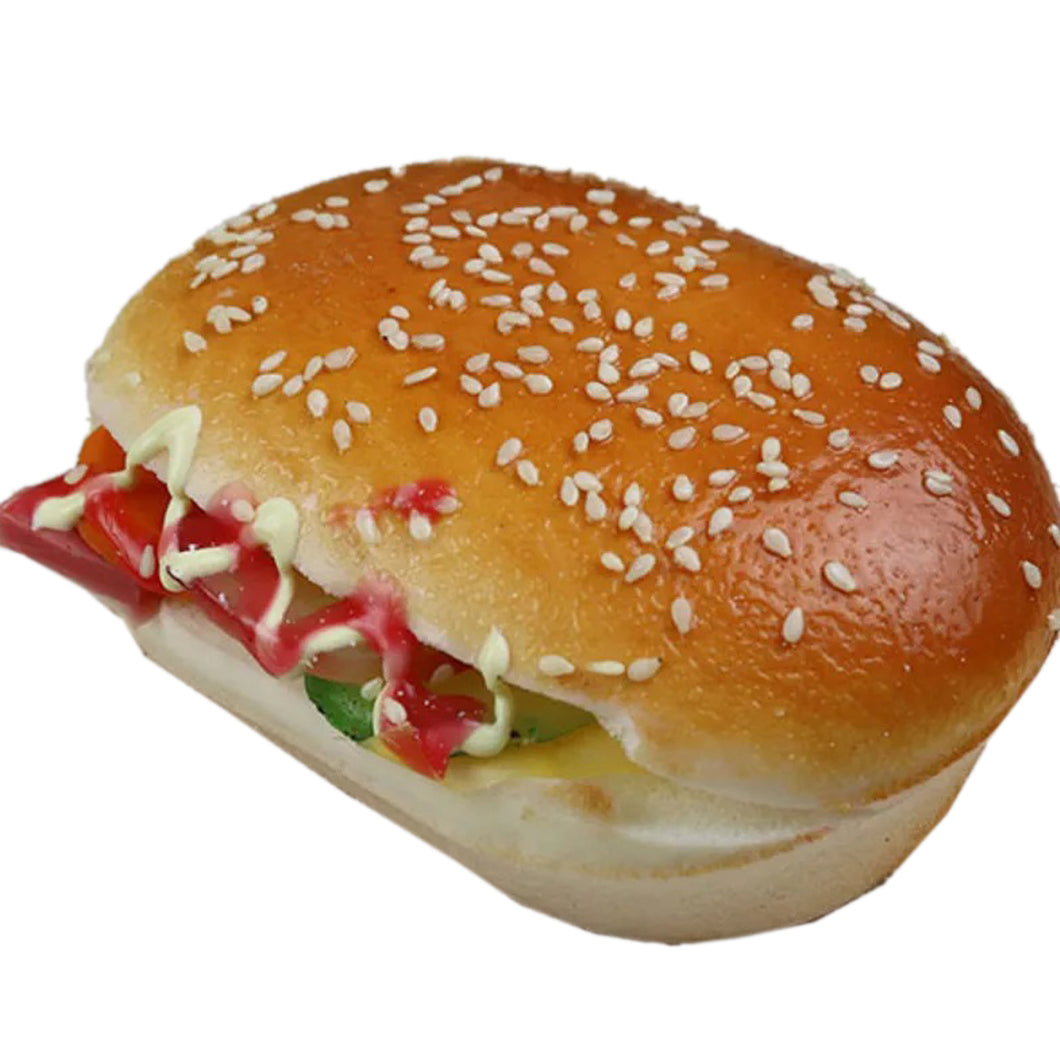 Babymoon Soft Artificial Hamburger | Decorative Add-ons | Photography Props