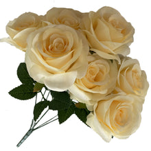 Load image into Gallery viewer, Babymoon Artificial Flowers Bunch | Curled Roses | 7 Head | Home Decoration | Baby Photoshoot Props | Gift Set | Pink