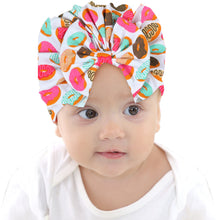 Load image into Gallery viewer, Babymoon Beanie Floral Bow Baby Boy's & Girl's Cap Kids | Toddler Infant Hat | White