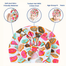 Load image into Gallery viewer, Babymoon Beanie Floral Bow Baby Boy's & Girl's Cap Kids | Toddler Infant Hat | White