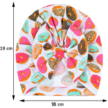 Load image into Gallery viewer, Babymoon Beanie Floral Bow Baby Boy's & Girl's Cap Kids | Toddler Infant Hat | White