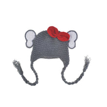 Load image into Gallery viewer, Babymoon Elephant Newborn Photography Crochet Outfit Costume