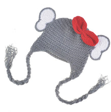 Load image into Gallery viewer, Babymoon Elephant Newborn Photography Crochet Outfit Costume