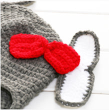 Load image into Gallery viewer, Babymoon Elephant Newborn Photography Crochet Outfit Costume