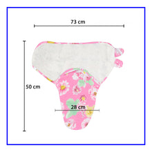 Load image into Gallery viewer, Babymoon Cotton Baby Swaddle | Wrapping Blanket | Baby Sleeping Wrap | New-Born Swaddle Wrap | 0-3Months | Floral