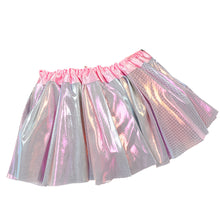Load image into Gallery viewer, Babymoon Set of 2 Glittering Princess Girl’s Tutu Skirt with Headband | Baby Photoshoot Props | 3-8 years | Grey