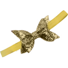 Load image into Gallery viewer, Babymoon Kids Girls Glittering Bow Hairband | Baby Headband | Hair Accessories