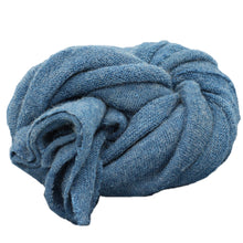 Load image into Gallery viewer, Babymoon Knitted Premium Wool Wrap | Baby Photography Shoot Wrap | Blue