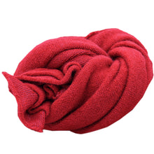 Load image into Gallery viewer, Babymoon Knitted Premium Wool Wrap | Baby Photography Shoot Wrap | Red
