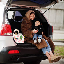 Load image into Gallery viewer, Babymoon Baby Products Caddy Diaper Organiser Bag | Multifunctional Travel Diaper Backpack Baby Wipes Felt Storage, Nursery, Foldable and Portable