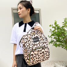 Load image into Gallery viewer, Babymoon Mother Diaper Bag Lightweight Multifunctional Travel Unisex Diaper Backpack | Floral Peach