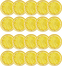 Load image into Gallery viewer, Babymoon | Set of 20 | Simulation Fake Mini Lemon Slices | Artificial Plastic Model | Ornament Decoration | Photography Props Basket Display Filler Slices
