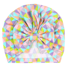 Load image into Gallery viewer, Babymoon Beanie Floral Bow Baby Boy's & Girl's Cap Kids | Toddler Infant Hat | Multi