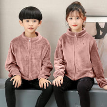Load image into Gallery viewer, Babymoon Winter Baby Boys & Girls Sweater Kids Jacket Zipper Cardigan | Pink