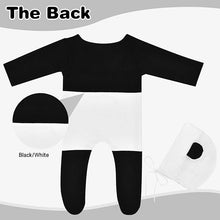 Load image into Gallery viewer, Babymoon | Set of 2 | Panda Romper Bodysuit with Hat | Baby Photography Props | Costumes