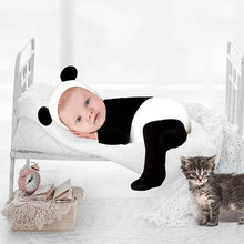 Load image into Gallery viewer, Babymoon | Set of 2 | Panda Romper Bodysuit with Hat | Baby Photography Props | Costumes