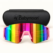 Load image into Gallery viewer, Babymoon Stylish Boys Girls Sports Kids Sunglasses Goggles with Case | Pink