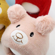 Load image into Gallery viewer, Babymoon Baby Bear Winter Ear Protection Cap Kids Hat Boys Girls Cap | 0-24M | Pink