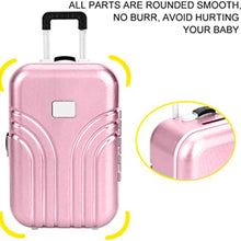 Load image into Gallery viewer, Babymoon Mini Travel Suitcase Baby Photography Props Luggage Box Accessories for Kids - Pink