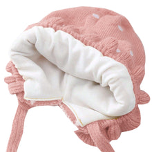 Load image into Gallery viewer, Babymoon Unisex Rabbit Winter Boy’s Girls Kids Cap Hat Baby Headwear | 0-24 M | Pink