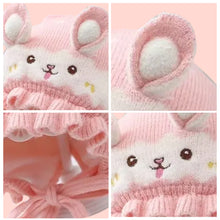 Load image into Gallery viewer, Babymoon Unisex Rabbit Winter Boy’s Girls Kids Cap Hat Baby Headwear | 0-24 M | Pink