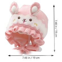 Load image into Gallery viewer, Babymoon Unisex Rabbit Winter Boy’s Girls Kids Cap Hat Baby Headwear | 0-24 M | Pink