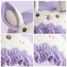 Load image into Gallery viewer, Babymoon Unisex Rabbit Winter Boy’s Girls Kids Cap Hat Baby Headwear | 0-24 M | Purple