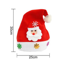 Load image into Gallery viewer, Babymoon Santa Christmas Cap Newborn Photography - Red

