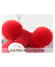 Load image into Gallery viewer, Babymoon Baby Bear Winter Ear Protection Cap Kids Hat Boys Girls Cap | 0-24M | Red