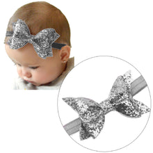 Load image into Gallery viewer, Babymoon Kids Girls Glittering Bow Hairband | Baby Headband | Hair Accessories