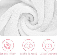 Load image into Gallery viewer, Babymoon Spa Bathrobe & Towel Set Newborn Photography Costume | Baby Gift Set | White