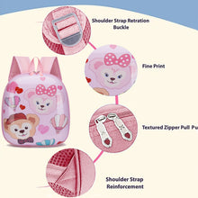 Load image into Gallery viewer, Babymoon Multipurpose Kids Backpack | Children’s School Bag for Boys & Girl’s | Kids Travel Backpack | Teddy