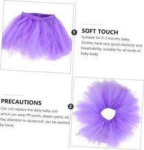Load image into Gallery viewer, Babymoon Tutu Skirt Newborn Photography Outfit Costume - Purple