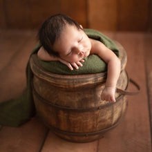 Load image into Gallery viewer, Babymoon Wooden Honey Bucket With Led | Wooden Properties | Baby Photography Props