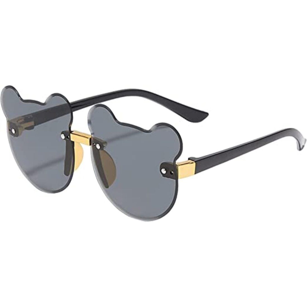 Babymoon Bear Rimless Sun Glasses | Baby Gift Set | Grey