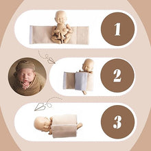 Load image into Gallery viewer, Babymoon Posing Wrap Tool Baby Photography Support - Beige