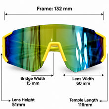 Load image into Gallery viewer, Babymoon Stylish Boys Girls Sports Kids Sunglasses Goggles with Case | Yellow